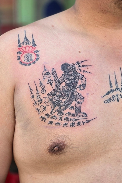 Sakyant tattoo khaolak