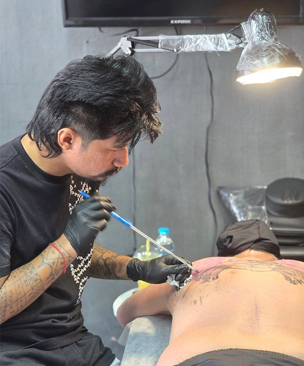 bamboo tattoo khaolak