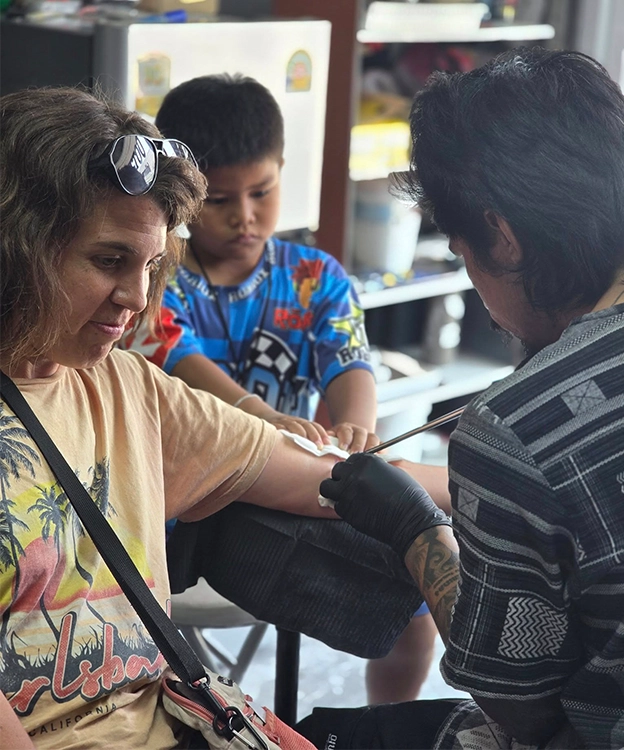 bamboo tattoo khaolak