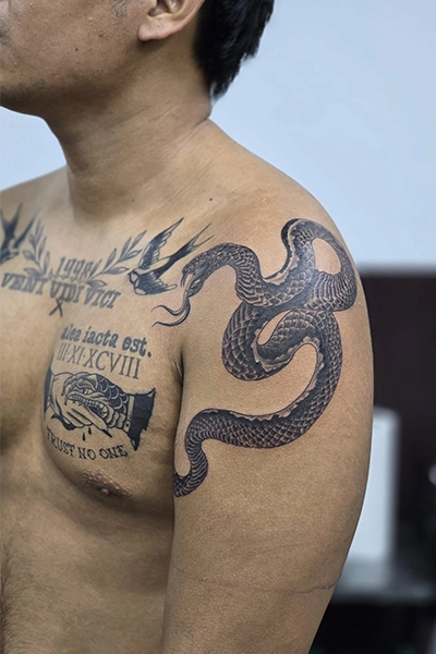 black tattoo khaolak