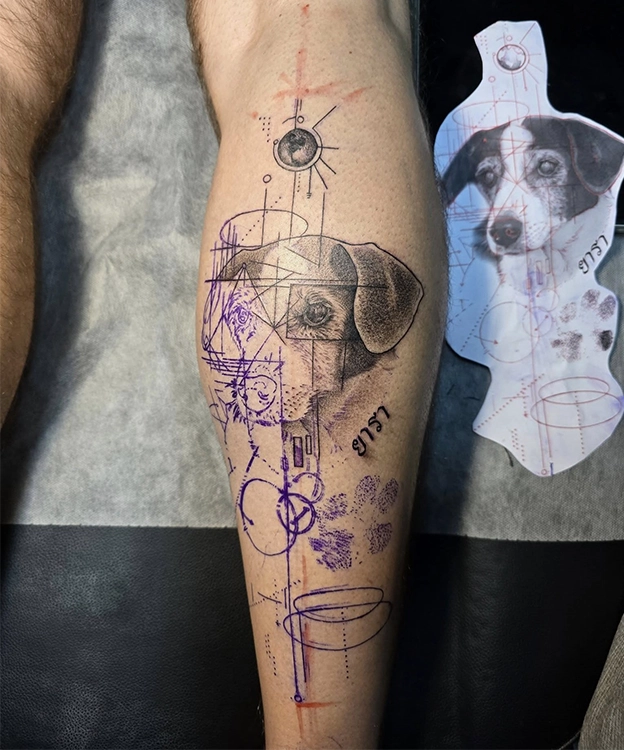 machine tattoo khaolak