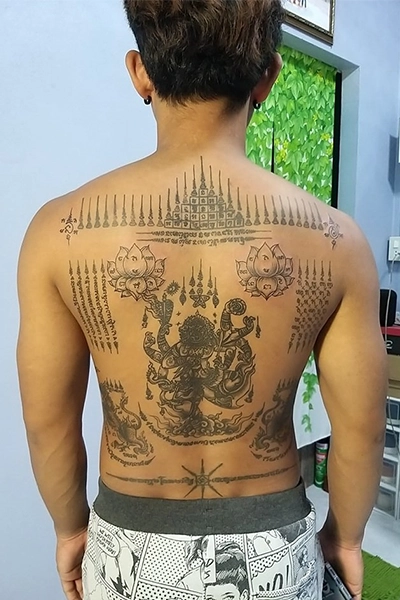 sakyant tattoo khaolak